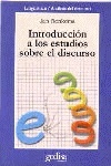 Introducción a los estudios sobre el discurso