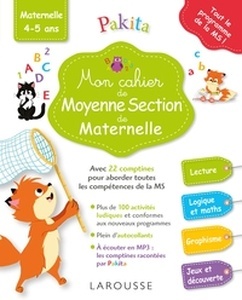 Mon cahier de Moyenne Section de Maternelle - Maternelle 4-5 ans