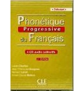 PHONÉTIQUE PROGRESSIVE DU FRANÇAIS - 2ª ÉDITION - 4 CD AUDIO COLLECTIFS - NIVEAU