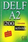 CD AUDIO. DELF A2. 200 ACTIVITES . NOVEAU DIPLOME