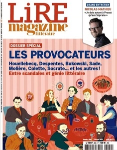 Lire Magazine litteraire "Les provocateurs" N  504, février 2022