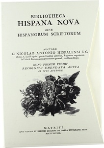 Bibliotheca hispana nova