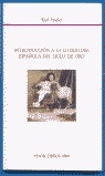 Introducción a la literatura española del siglo de oro