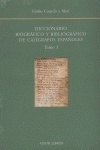 Diccionario biográfico y bibliográfico de calígrafos españoles