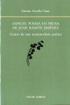 Espacio, poema en prosa de Juan Ramón Jiménez