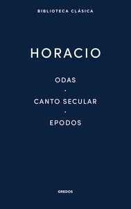 Odas / Canto secular / Epodos