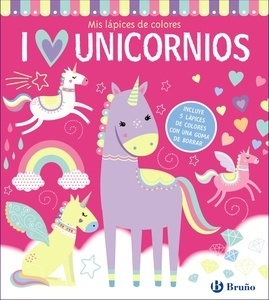 Mis lápices de colores, I love unicornios