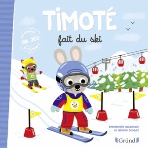 Timoté fait du ski