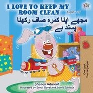 I Love to Keep My Room Clean (English Urdu Bilingual Book)