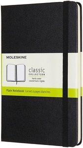 Moleskine clásica - Tapa dura negra M lisa