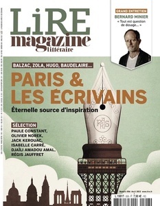 Lire N  506, avril 2022. Paris et les écrivains