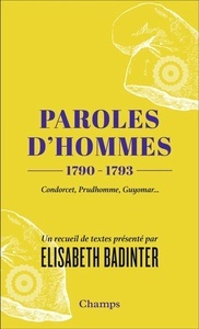 Paroles d'hommes (1790-1793)