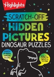 Scratch-Off Hidden Pictures Dinosaur Puzzles