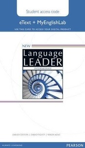 NEW LANGUAGE LEADER INTERMEDIATE ETEXT ACCESS CARD WITH...