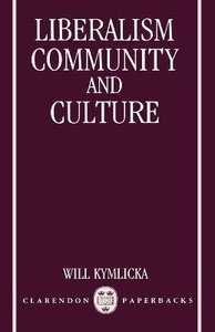 Liberalism, Community and Culture