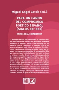 Para un canon del compromiso poético español (siglos XX-XXI)