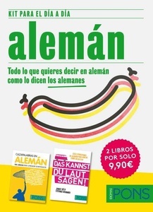 Kit para el día a día Alemán (Das kannst du laut sagen + Cazapalabras en alemán)