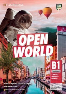 Open World Preliminary English for Spanish Speakers Sudent's Book with answers with Digital Pack