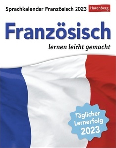 Französisch Sprachkalender 2023