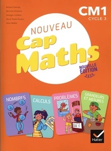 Mathématiques CM1 Cap Maths - Manuel + Cahier de Géométrie + Le dico-maths