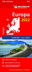 Mapa National Europa 705