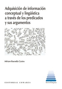 Adquisición de información conceptual y lingüística a través de los predicados y sus argumentos