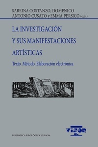 La investigación y sus manifestaciones artísticas