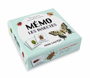 Jeu de Mémo - Les insectes