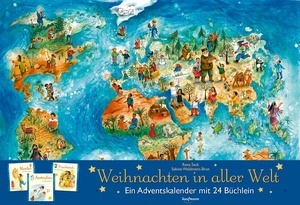 Weihnachten in aller Welt - Ein Adventskalender mit 24 Büchern