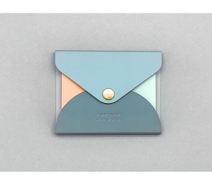 Sticky Notes Color Blue Gray Cover