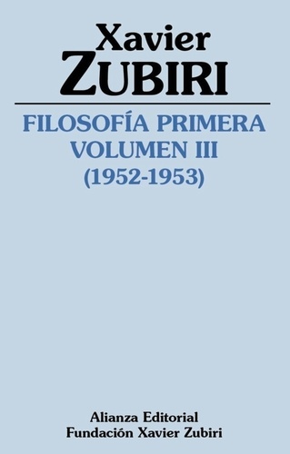 Filosofía primera III