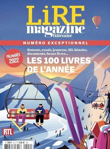 Lire N  514, décembre 2022-janvier 2023. Les 100 livres de l'année 2022