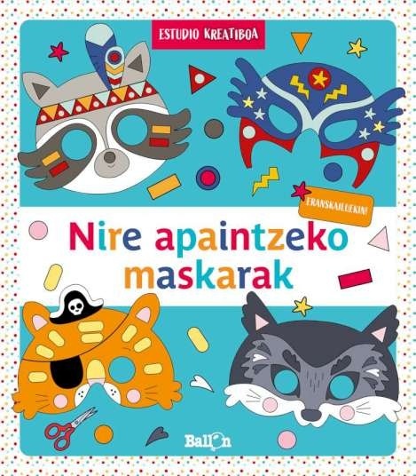 NIRE APAINTZEKO MASKARAK - URDINA