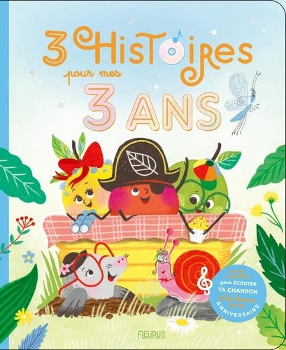 3 histoires pour mes 3 ans + CD