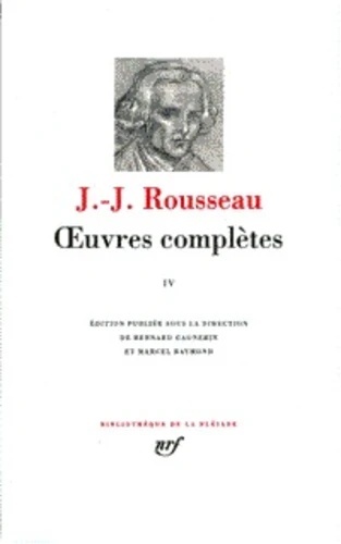 Oeuvres complètes (Rousseau) Tome IV
