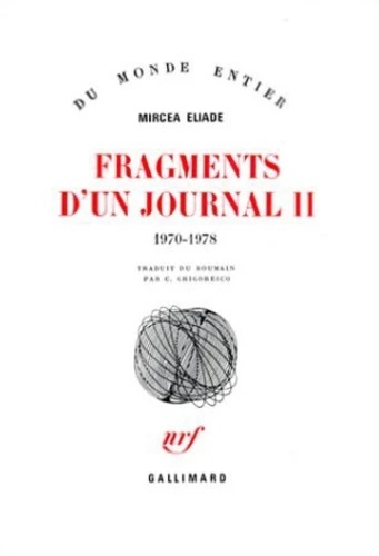 Fragments d'un journal