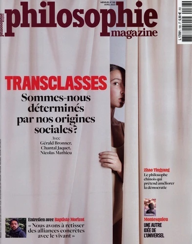 Philosophie Magazine N  168, avril 2023