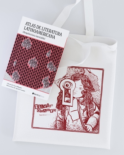 Pack Atlas de literatura latinoamericana + bolsa Silvina Oca