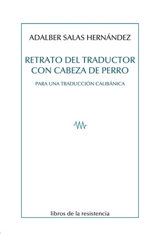 Retrato del traductor con cabeza de perro