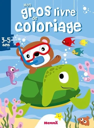 Mon gros livre de coloriages - Ourson Tortue