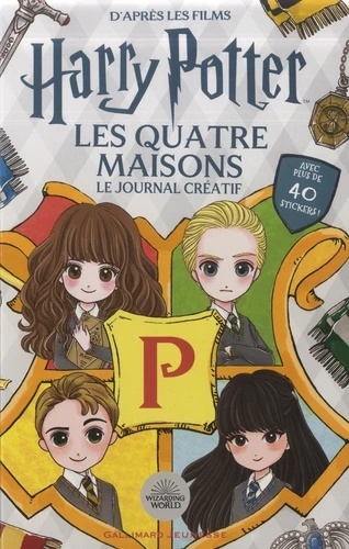 Harry Potter - Les 4 Maisons - Le journal créatif