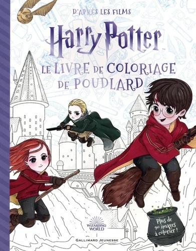 Harry Potter - Le Livre de coloriage de Poudlard