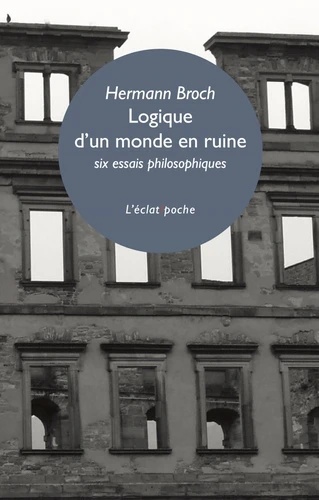 Logique d'un monde en ruine - Six essais philosophiques