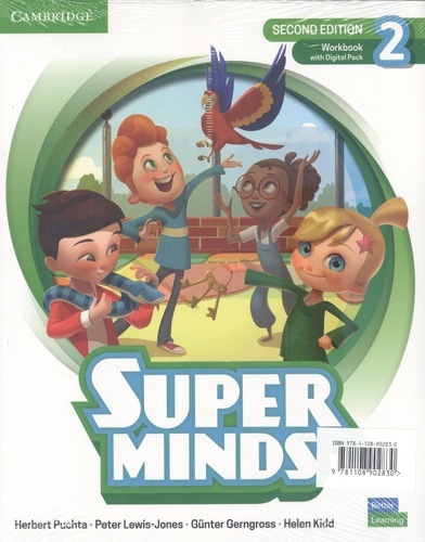 Super Minds Level 2 Workbook with Super Practice Book and Digital Pack British English