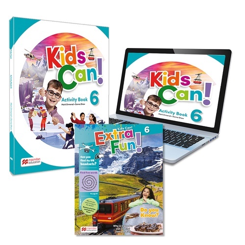 Kids Can! 6 Activity Book, ExtraFun + Pupil's App, cuaderno de actividades impreso