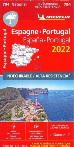 MAPA NATIONAL ESPA A, PORTUGAL 2022 - ALTA RESISTE