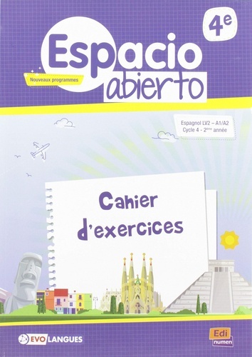 ESPACIO ABIERTO 4 CAHIER D'EXERCICES