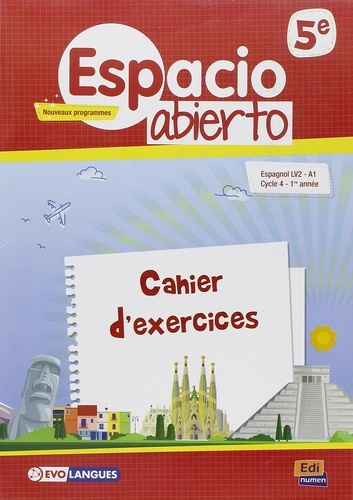 ESPACIO ABIERTO 5 CAHIER D'EXERCICES