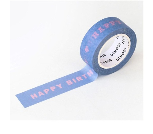 Masking Tape 025 Happy B.day