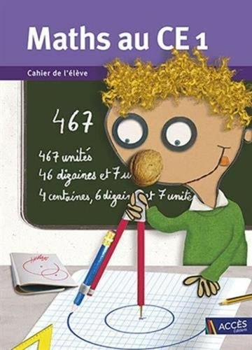 MATHS AU CE1 - CAHIER DE L'ÉLÈVE